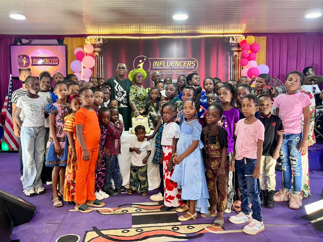 IFORT 2026 final-day children and youth group portrait during the celebration service.
