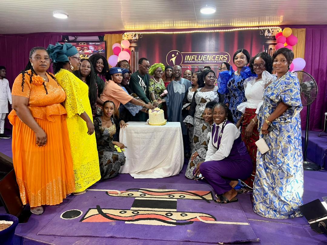 IFORT 2026 final-day family group portrait during the celebration service.